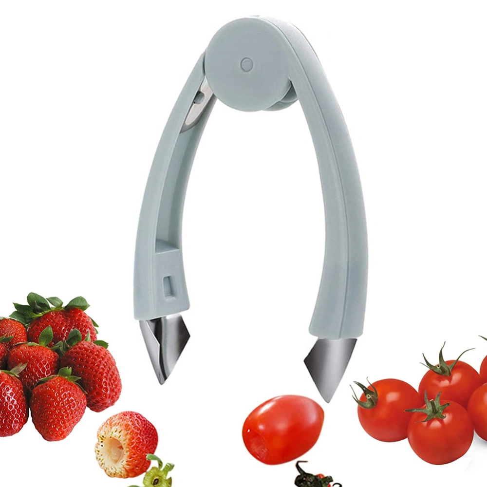 Strawberry Huller Pineapple Corer Fruit Vegetable Stem Remover Portable Kitchen Gadget