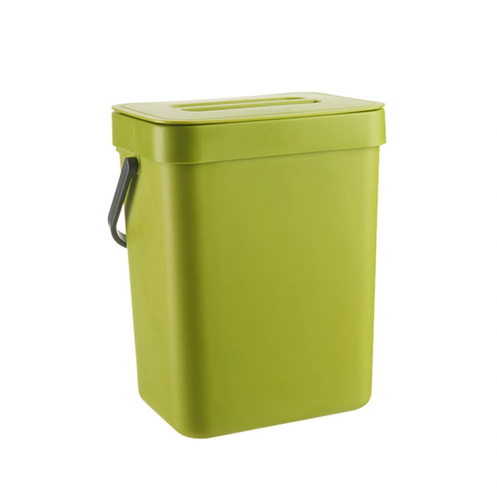 Small Kitchen Compost Bin 3L Kitchen Waste Bin Household Countertop Container with Lid for Rubbish Composter