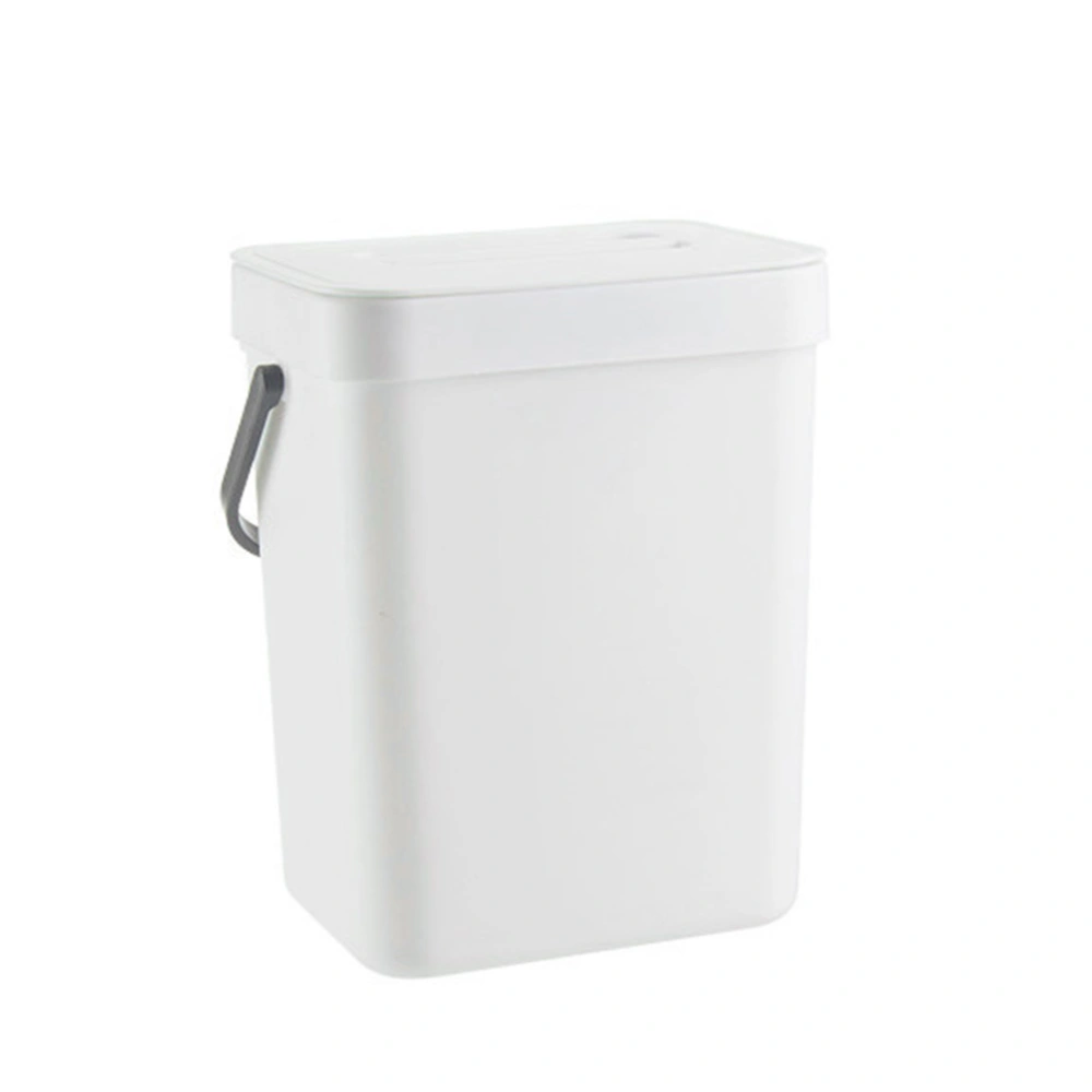 Small Kitchen Compost Bin 3L Kitchen Waste Bin Household Countertop Container with Lid for Rubbish Composter