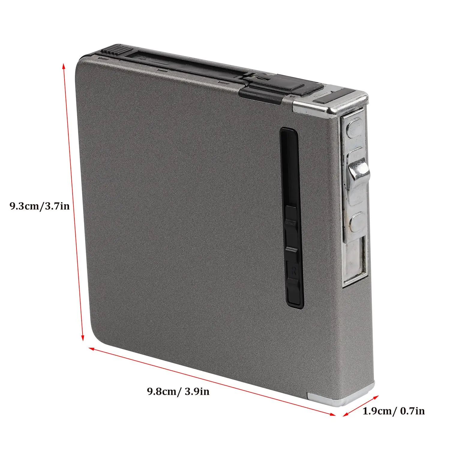 Multifunction Cigarette Case Rechargeable Lighter Moisture Proof Cigarette Case