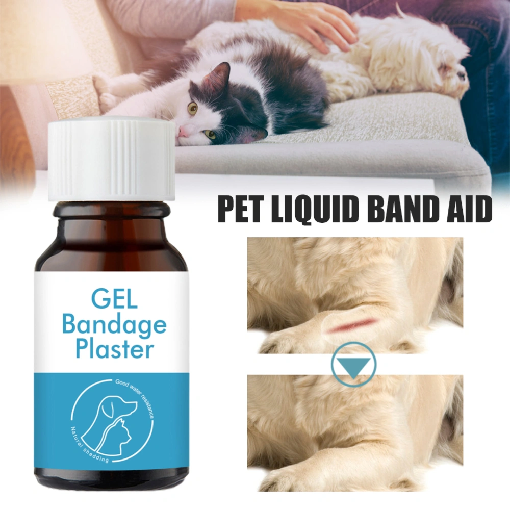 Pet Liquid Bandage Liquid Skin Glue Portable Waterproof Protective Wound Healing Gel