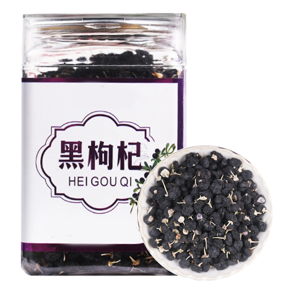 Black Wolfberry Tea Canned Dried Black Wolfberry Goddess Health Preserving Tea 130g