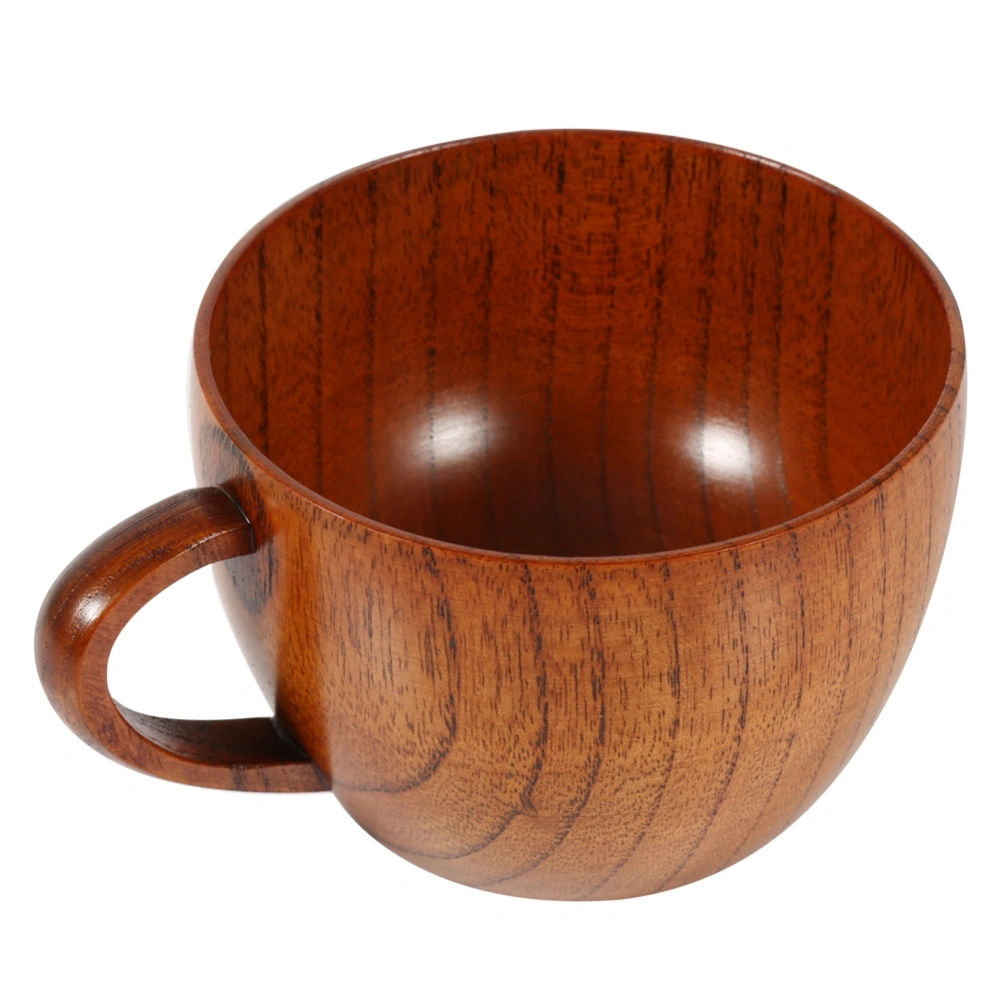 Wooden Cup Primitive Log Color Handmade Natural Wood Coffee Tea Beer Juice Milk Mug #3