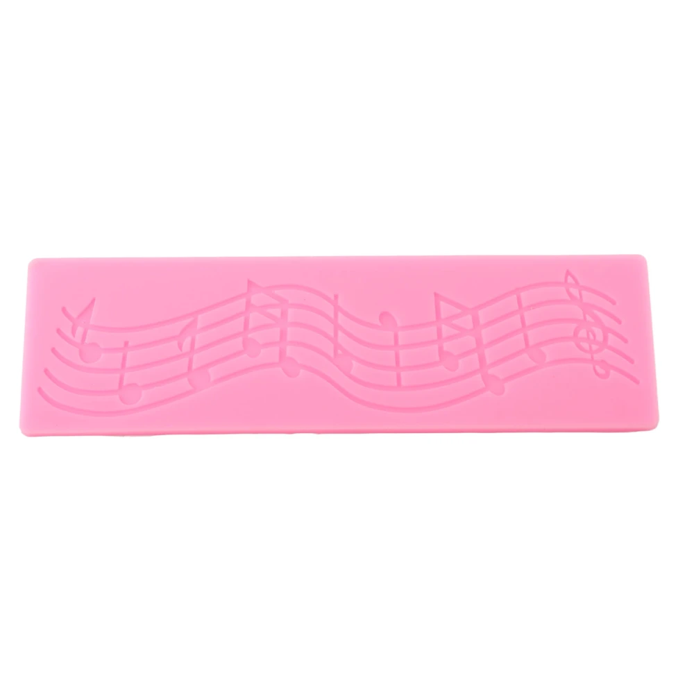 Multi Music Note Lace Silicone Mold Mould Fondant Mat Cake Decorating Tool