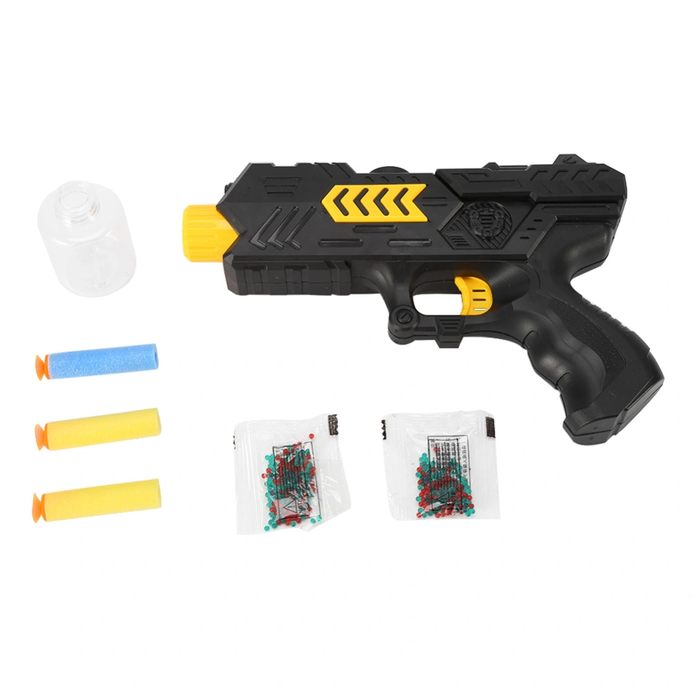 Plastic Soft Bomb 2 in 1 Shooting Water Crystal Toy Gun Foam Dart Pistol Kids Summer Toys