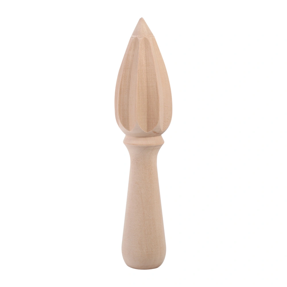 1Pcs Useful Wooden Fruit Orange Lemon Juicer Squeezer Reamer Home Restaurant Kitchen Use New