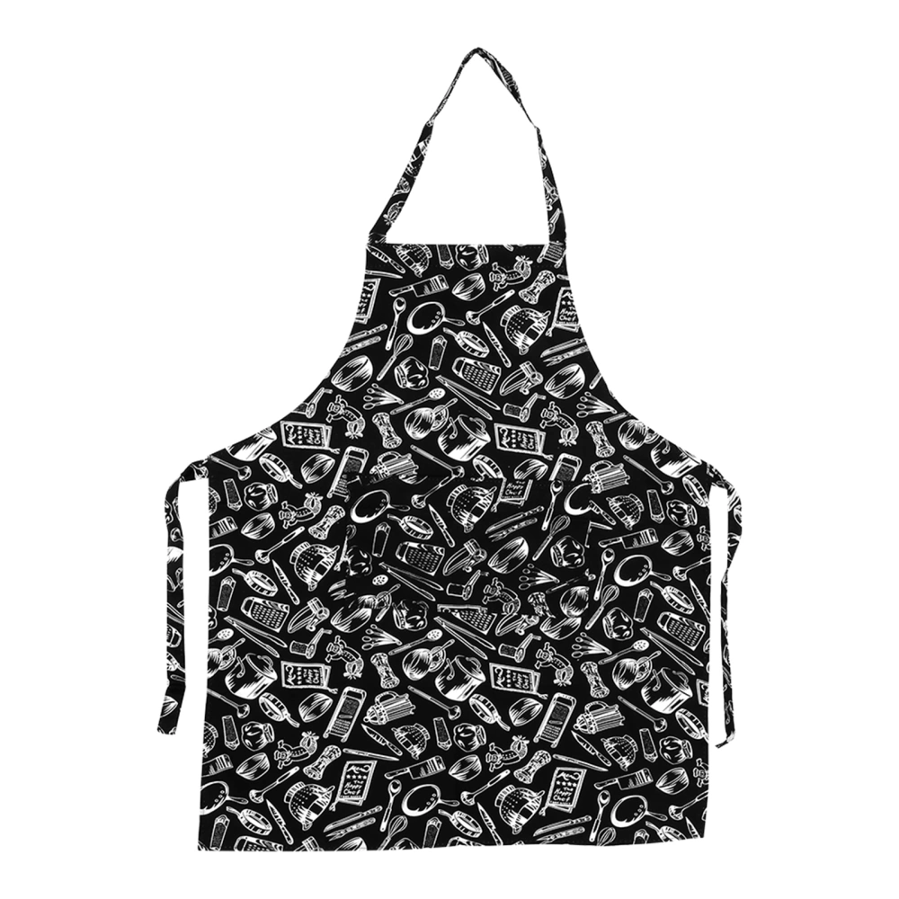 Practical Home Kitchen Restaurant Cooking Chef Apron Dress With Pocket(#3 Cook Tools)