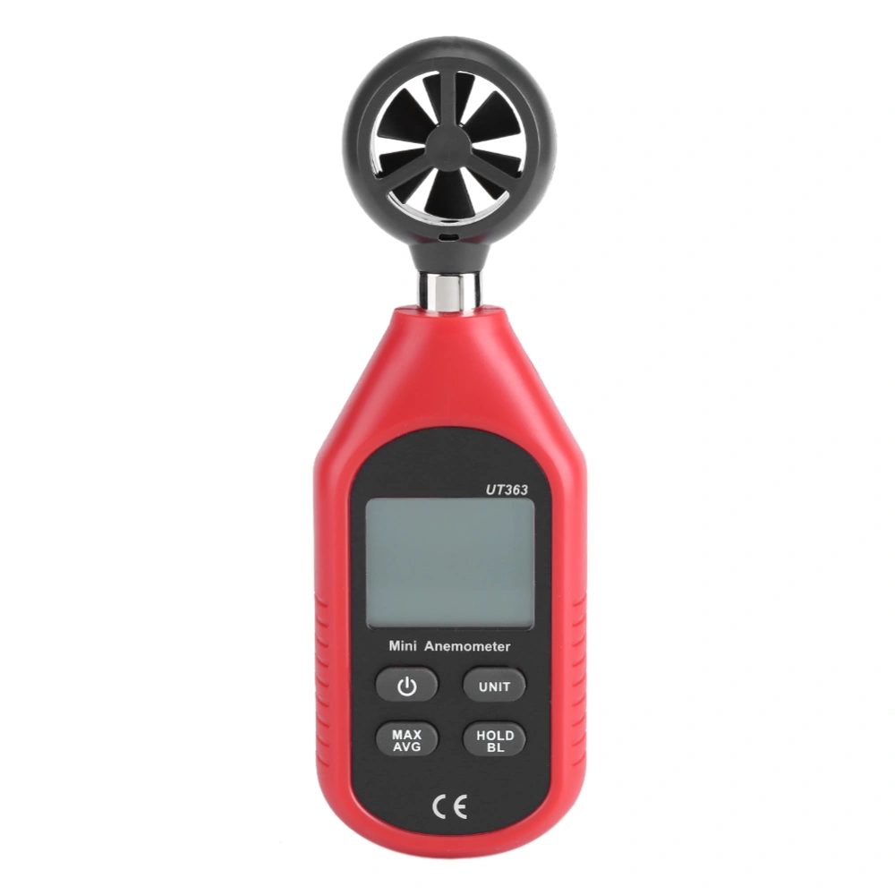 UT363 High Accuracy LCD Digital Anemometer Wind Speed Temperature Gauge Meter Tester