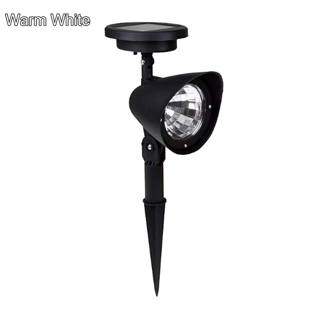 LED Lawn Solar Spotlight Outdoor Solar Power Lamp with Automatic On Off Sensor Waterproof Garden Light