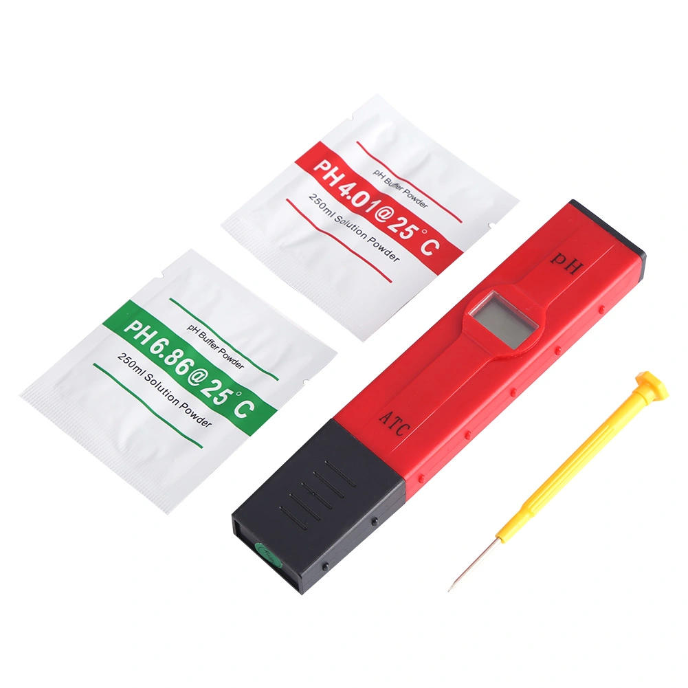 Portable Pen Type LCD Digital PH Meter Hydroponic Aquarium Water Purity Monitor Tester