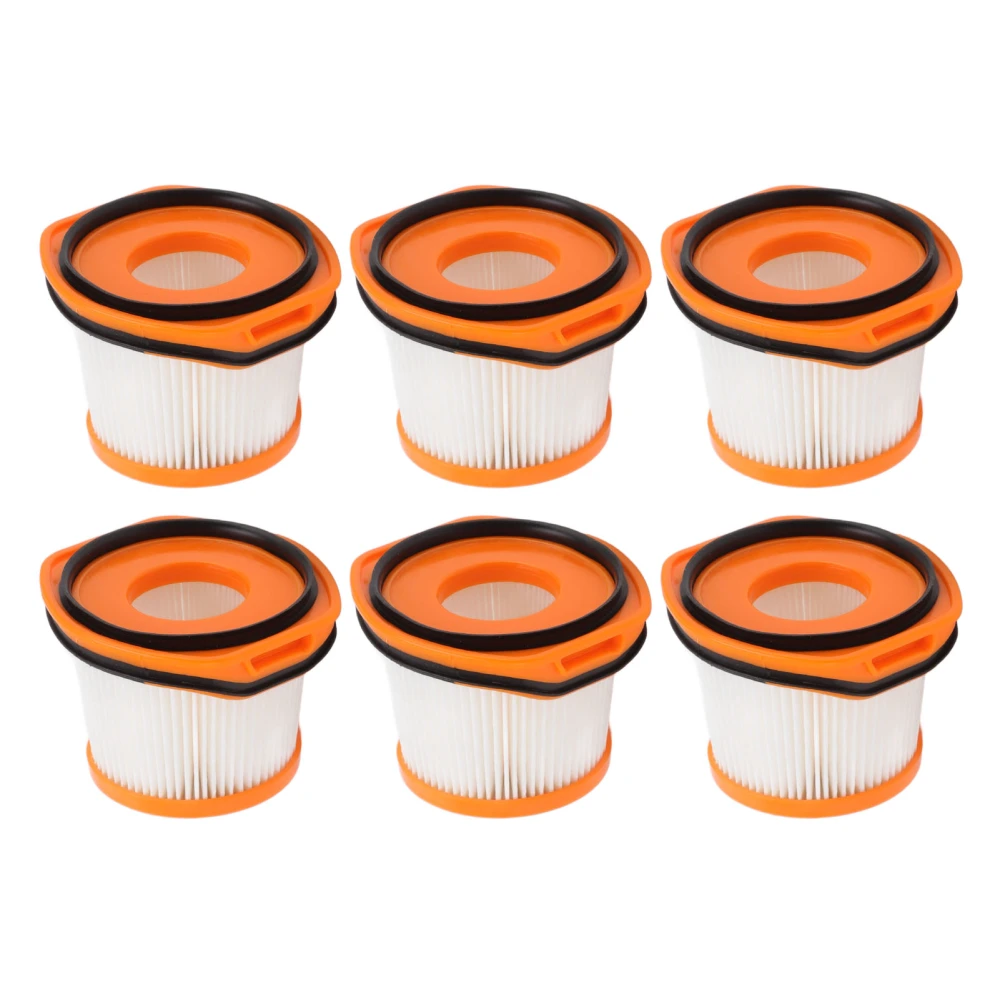 6 Pcs Vacuum Cleaner Filter Replacement for Shark WS620 WS630 XFFWV360 Floor Washing Machine Spare Parts