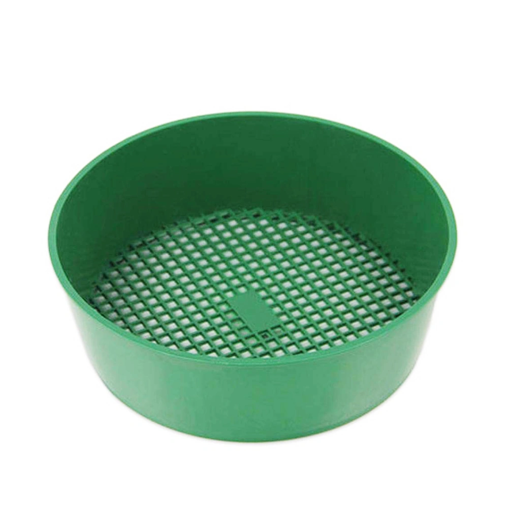 Garden Soil Sieve Handheld Soil Stone Mesh Plastic Garden Sieve Gardening Tool