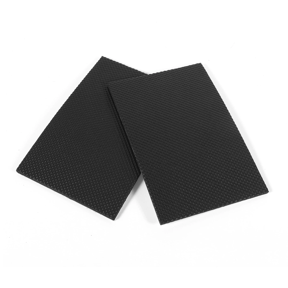 2Pcs Black NonSlip Self Adhesive Floor Protectors Furniture Sofa Table Chair EVA Feet Pads