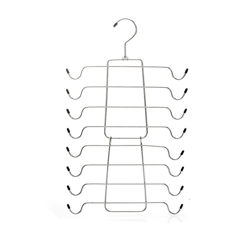 Multi Layer Underwear Drying Hanger Folding Sling Hanger Seamless Multi Function Clothes Drying Rack 8 Layers