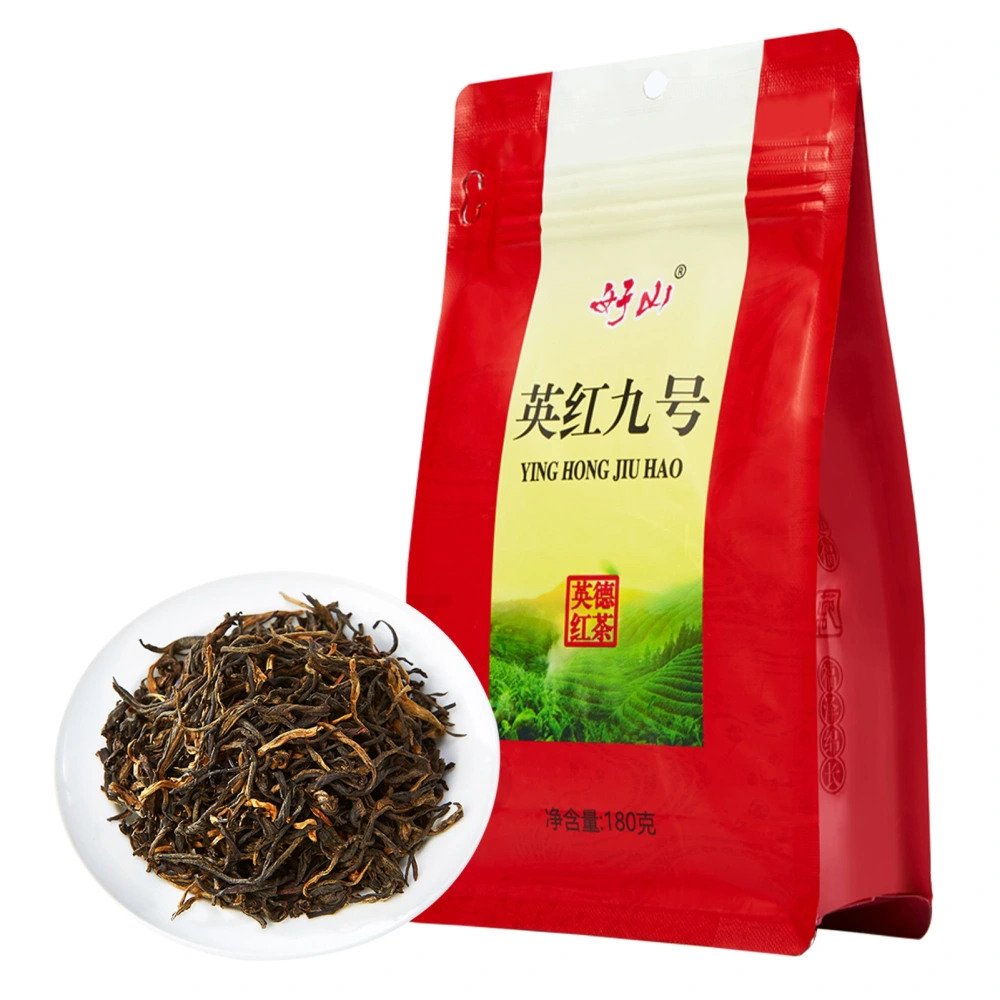 Yingde Black Tea Ying Hong No.9 Strong Aroma Chinese Black Tea Gift Box for Tea Lovers 180g