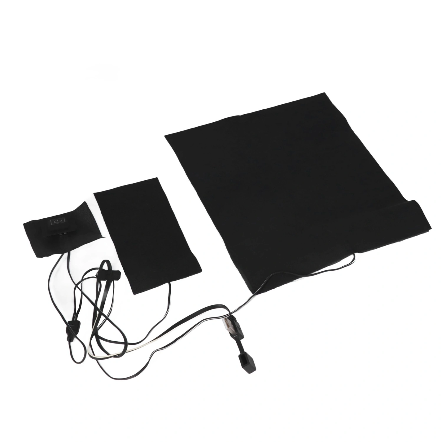 2 in 1 Electric Heating Pad with 3 Gear Adjustable Temperature Waterproof USB Power Heating Warmer Pad For Vest Jacket