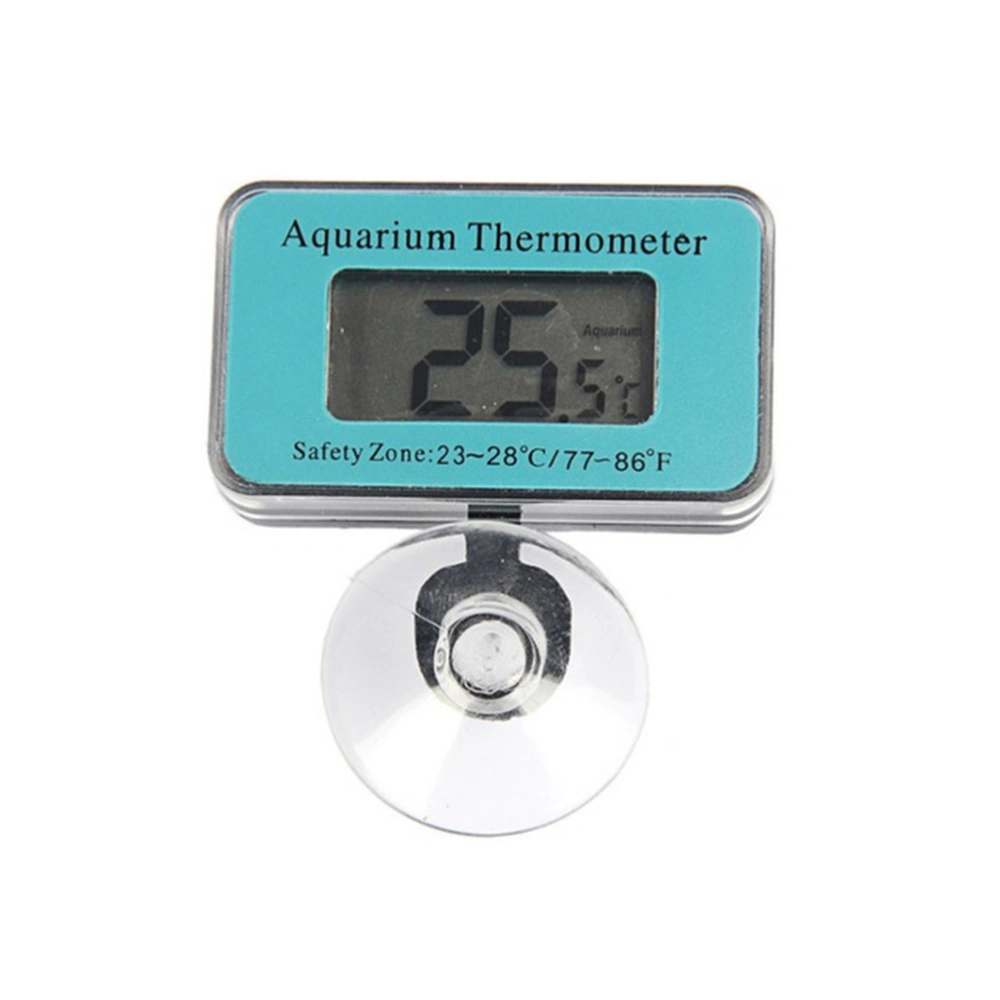 LCD Display Aquarium Thermometer Digital Fish Tank Submersible Water Temperature Meter