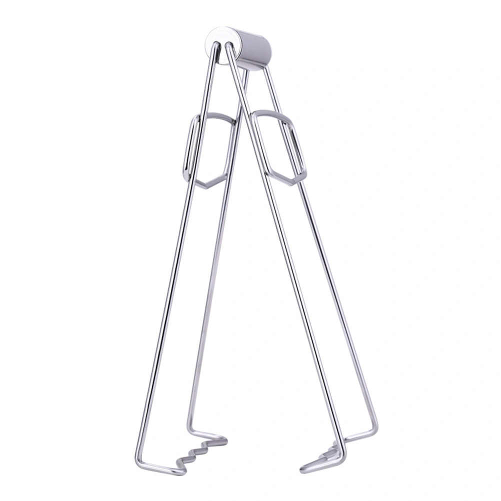 1Pcs Kitchen Stainless Steel Pot Pan Dish Bowl Clip Foldable Dish Plate Clip Tong Kitchen Clamp Cooking Tool