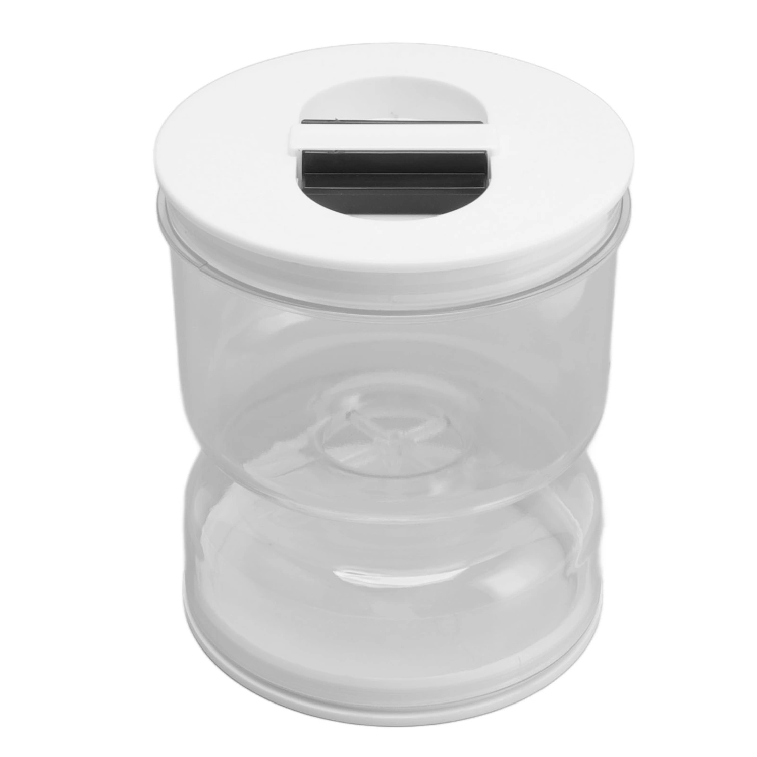 Dry Wet Separation Pickle Jar Kitchen Pickle Hourglass Jar Airtight Kimchi Wet Dry Dispenser