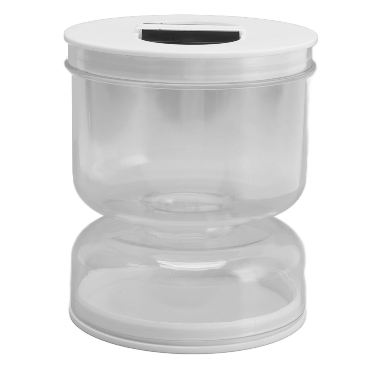 Dry Wet Separation Pickle Jar Kitchen Pickle Hourglass Jar Airtight Kimchi Wet Dry Dispenser