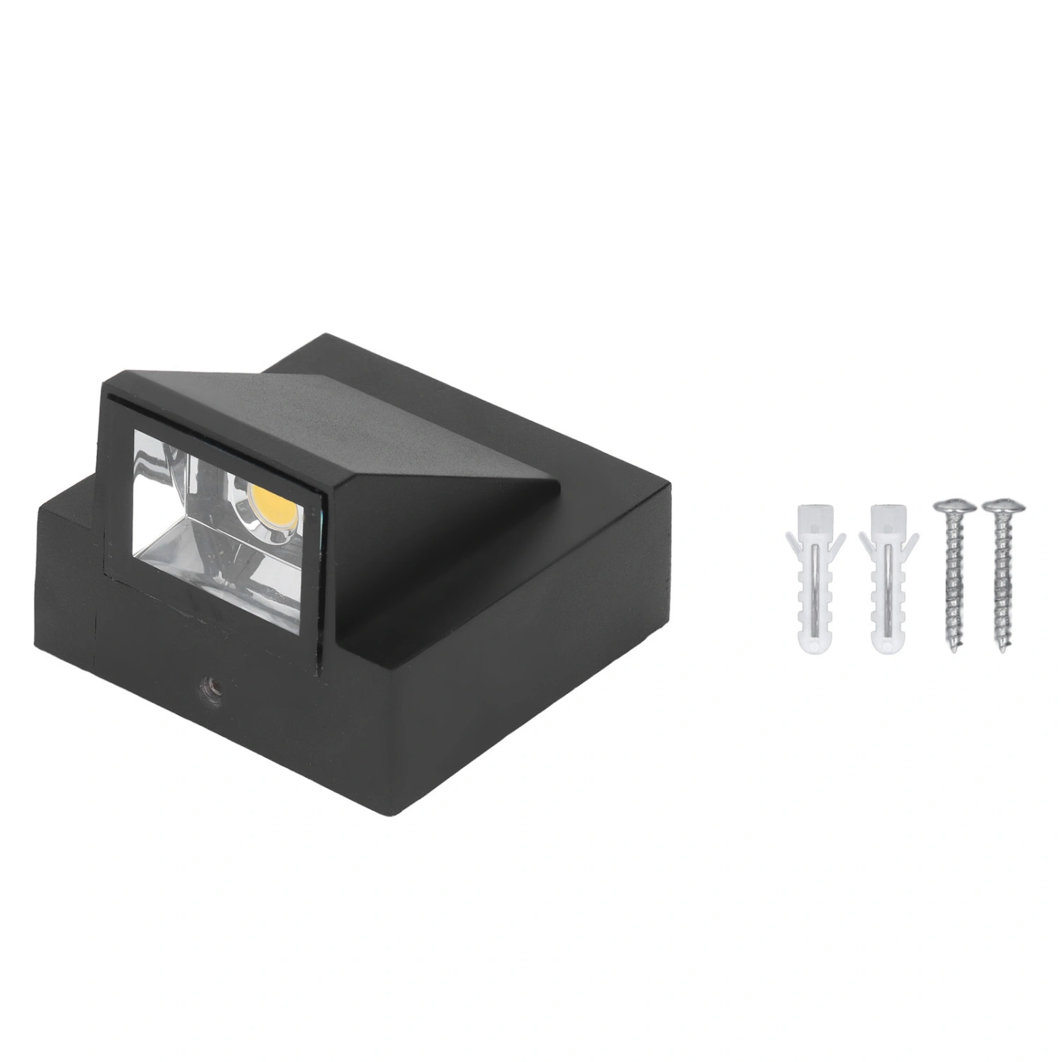 Wall Lamp IP67 Waterproof LED Decorative Light 90‑265V Outdoor Decor for Garden Patio Warm Light