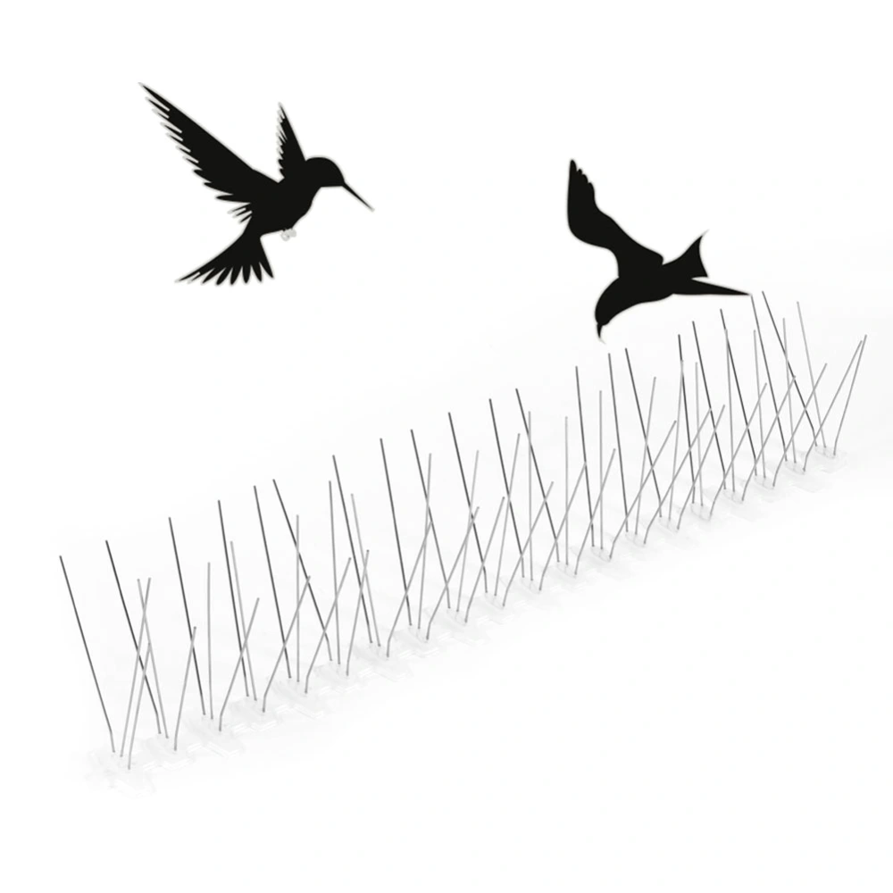 50CM Stainless Steel Anti Climbing Bird Repellent Set Garden Protector