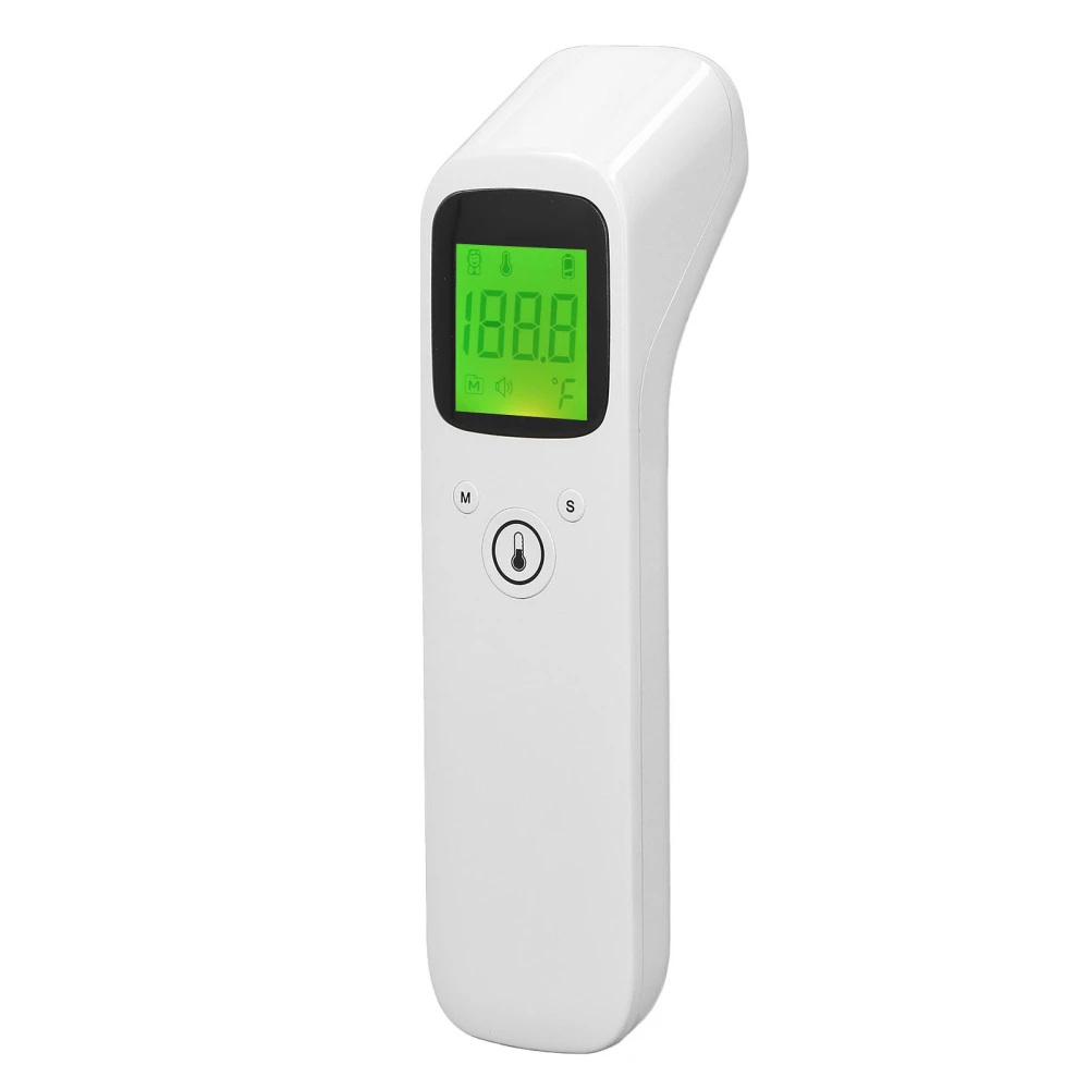 Forehead Thermometer White Large Display Memory Function Handheld Infrared Baby Adults Thermometer for Whole Family