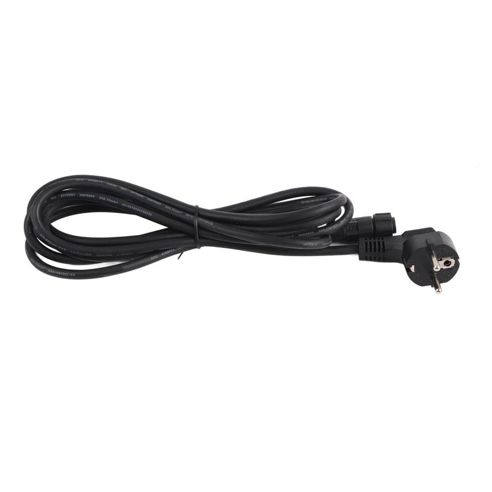 Power Supply Cord Cable 3 Meter Solar Energy Power Generation AC Power Cord for WVC 300 WVC 350 EU 220V