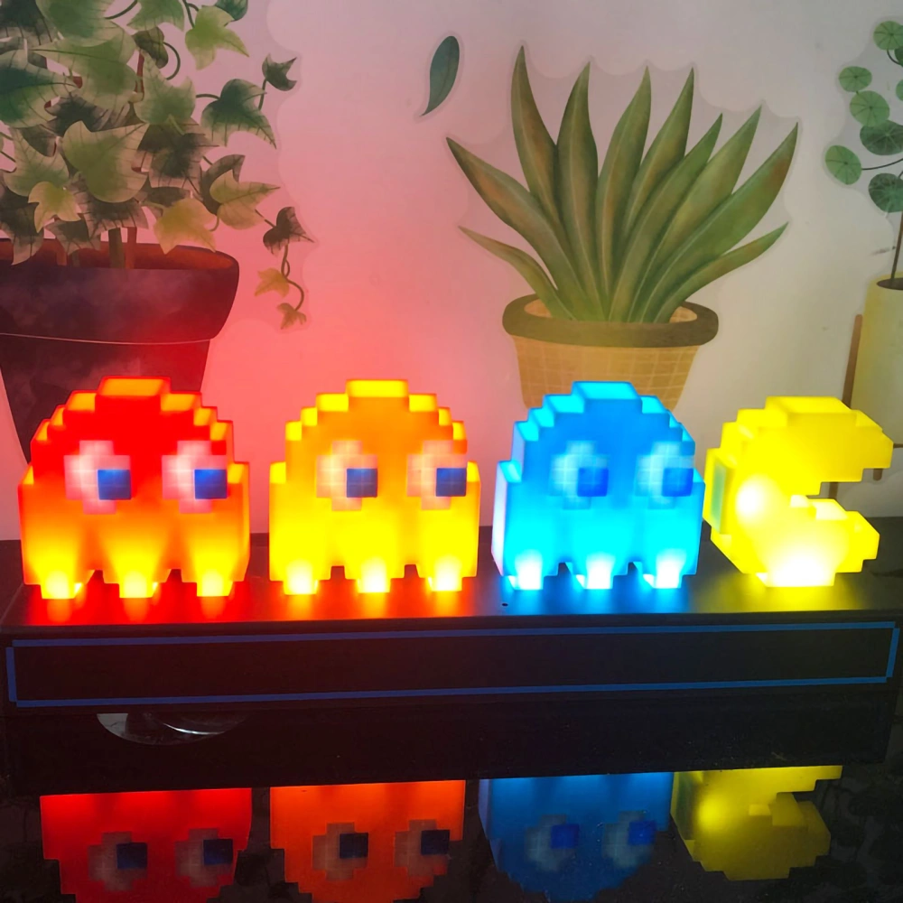 Night Lamp Intelligent Lovely Voice Control Colorful USB Night Light for Room Decoration Colorful