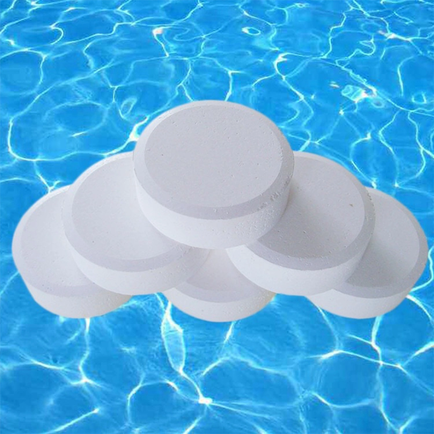 50Pcs Swimming Pool Chlorine Tablets Spa Cleaning Tablets Effectively Pool Clear Chlorine Tablets