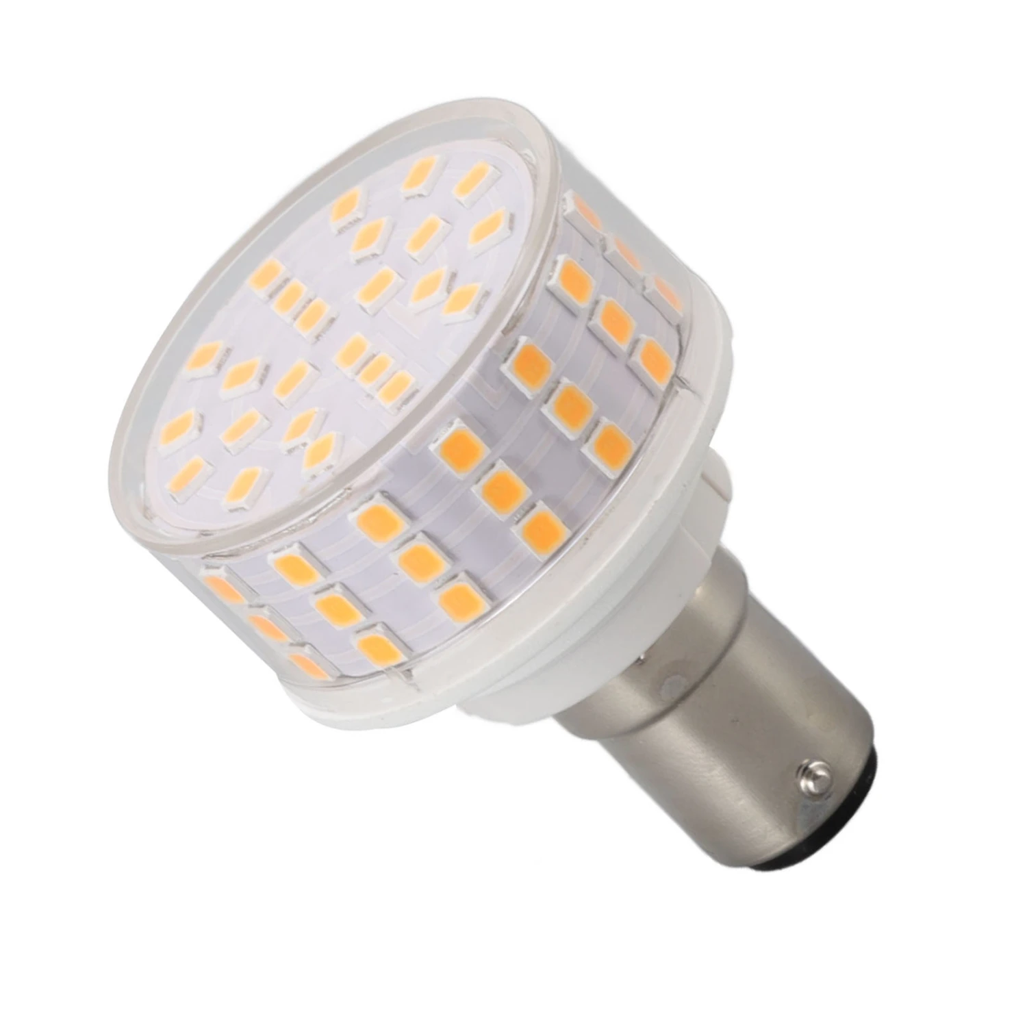 B15 Bulb 10W 1000LM Flicker Free Energy Saving LED Corn Light for Desk Lamp 85‑265V Warm Light