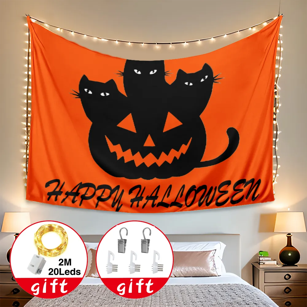 Halloween Decorative Tapestry, Ghost Tapestry, for Bedroom Décor,#269