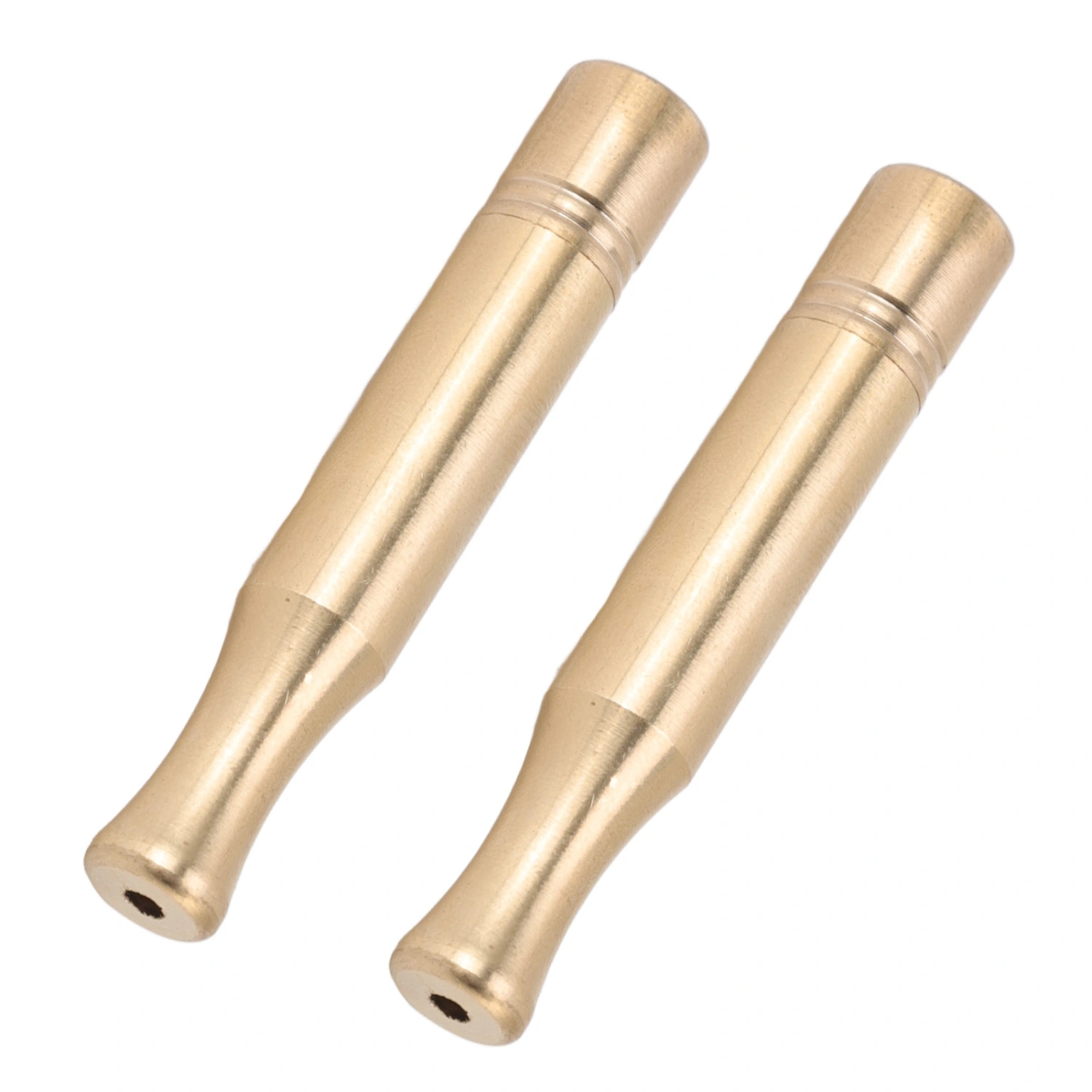 2 Sets Copper Cigarette Holder With Detachable Cigarette Filters 2.36in Smoking Tube for Men