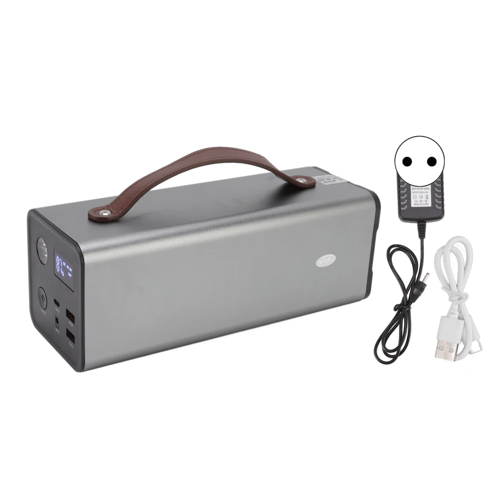 Emergency Power Bank Portable 32000mah High Power Energy Storage Outdoor Power Supply for Camping 100‑240V EU Plug