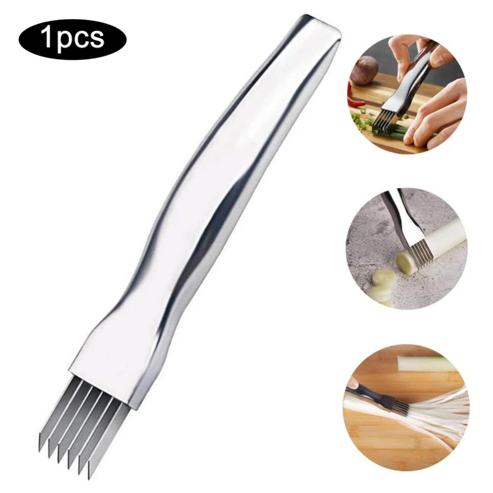 Kitchen Shred Silk Knife Manual Food Chopper Stainless Steel Onion Grater