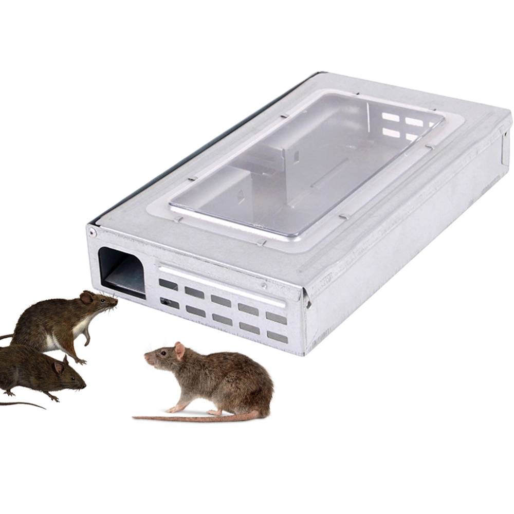 Household Large Mouse Trap Automatic Continuous Mousetrap Reusable Rat Traps Catcher Killer Mice Rodent Cage