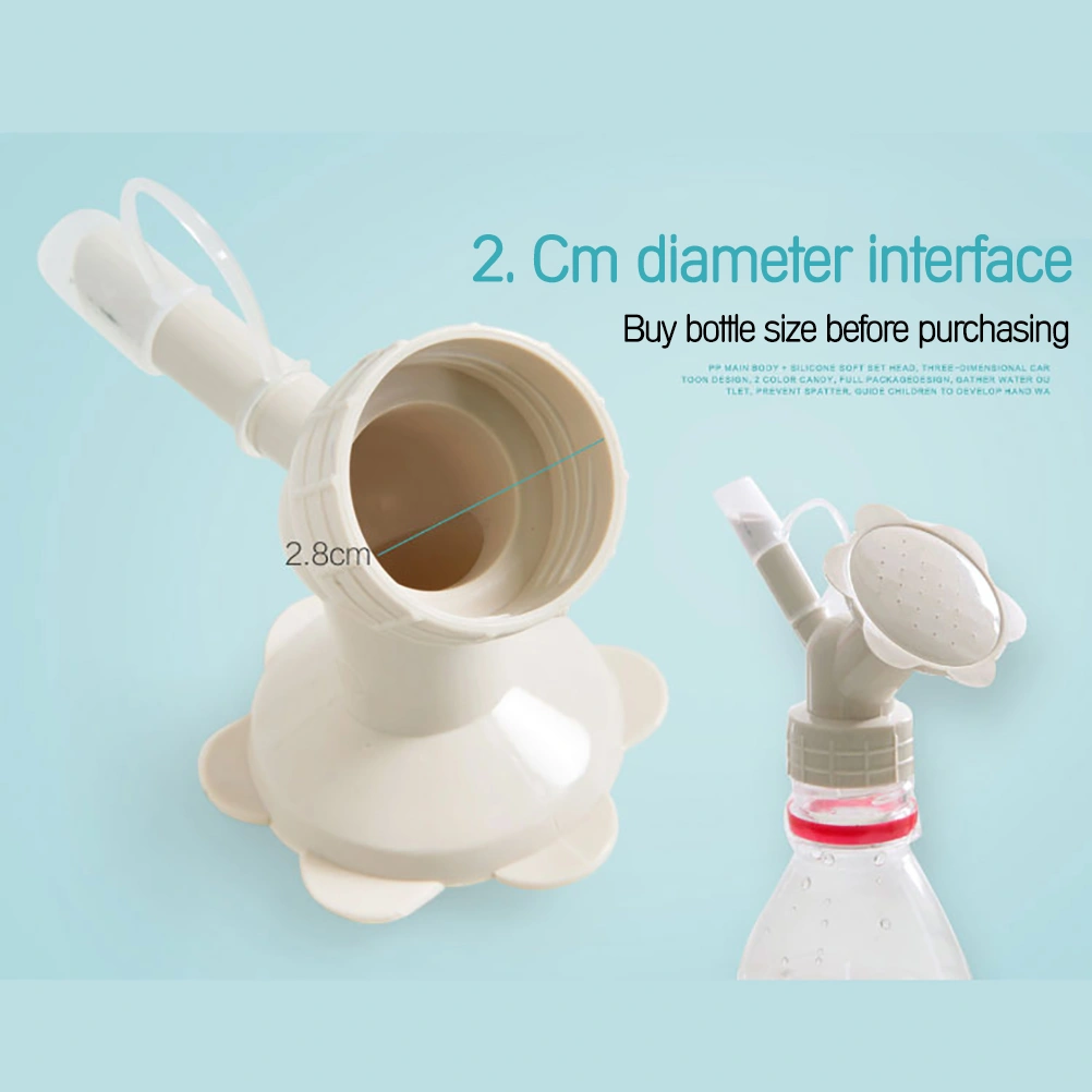 Dual Head Bottle Watering Spout Plastic Bottle Converter for Watering Plants or Flowers