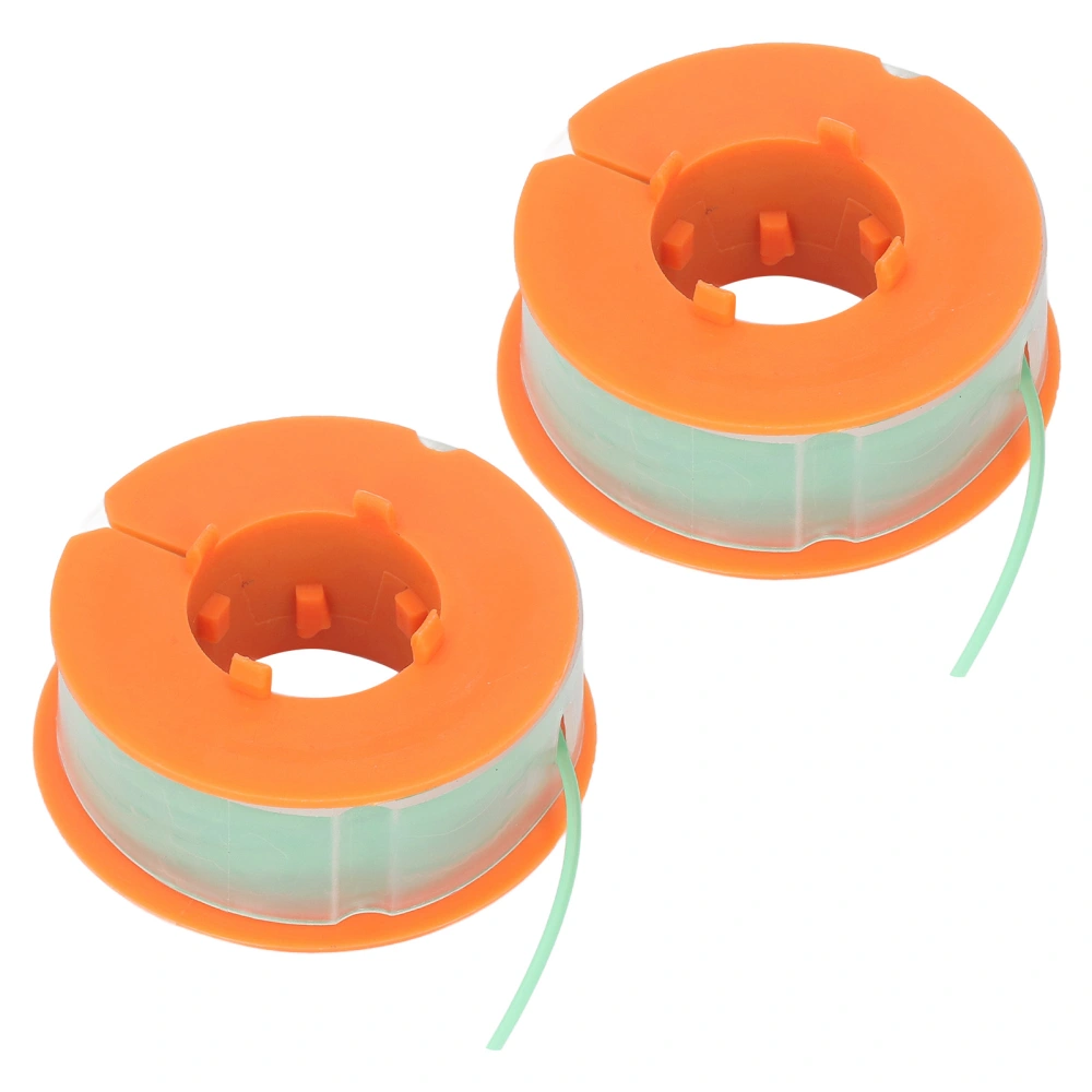 2Pcs Lawn Mower Spool Line Nylon Trimmer Accessories Replacement Fit for BOSCH ART 30 ART 30FA Green