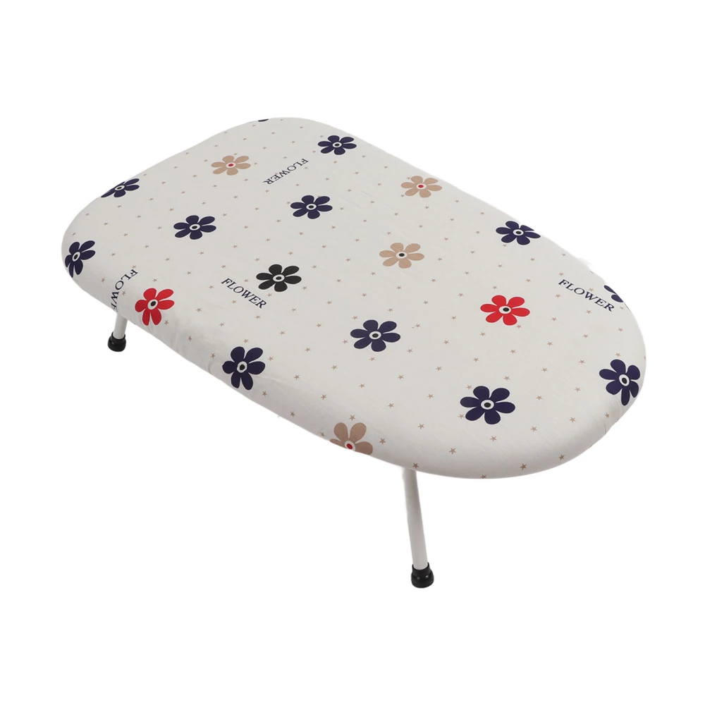 Mini Ironing Board Foldable Space Saving Easy Moving Portable Small Tabletop Cloth Ironing Board for Room