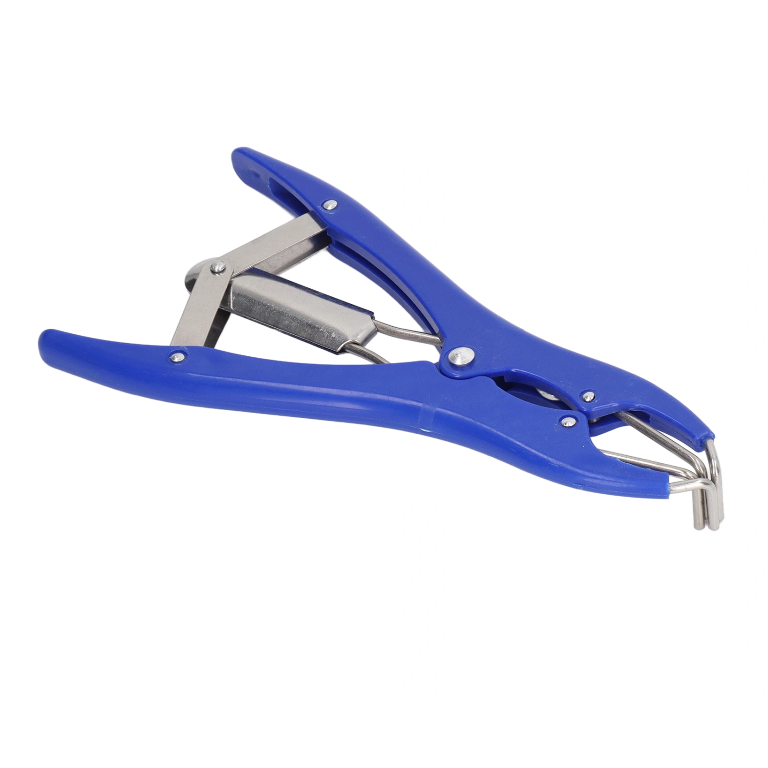 Castration Plier with 100pcs Red Castrator Rubber Rings Tail Docking Clamp Castration Plier Ring Applicator Kit