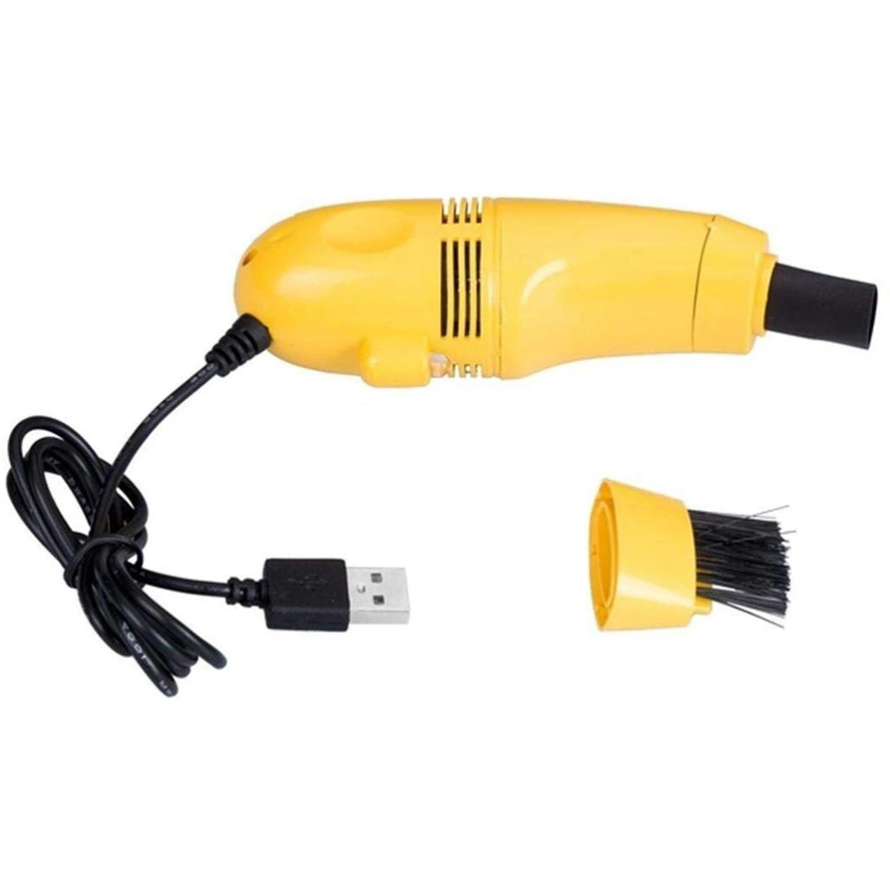 USB Mini Computer Keyboard Vacuum Cleaner PC Laptop Brush Dust Cleaning Kit