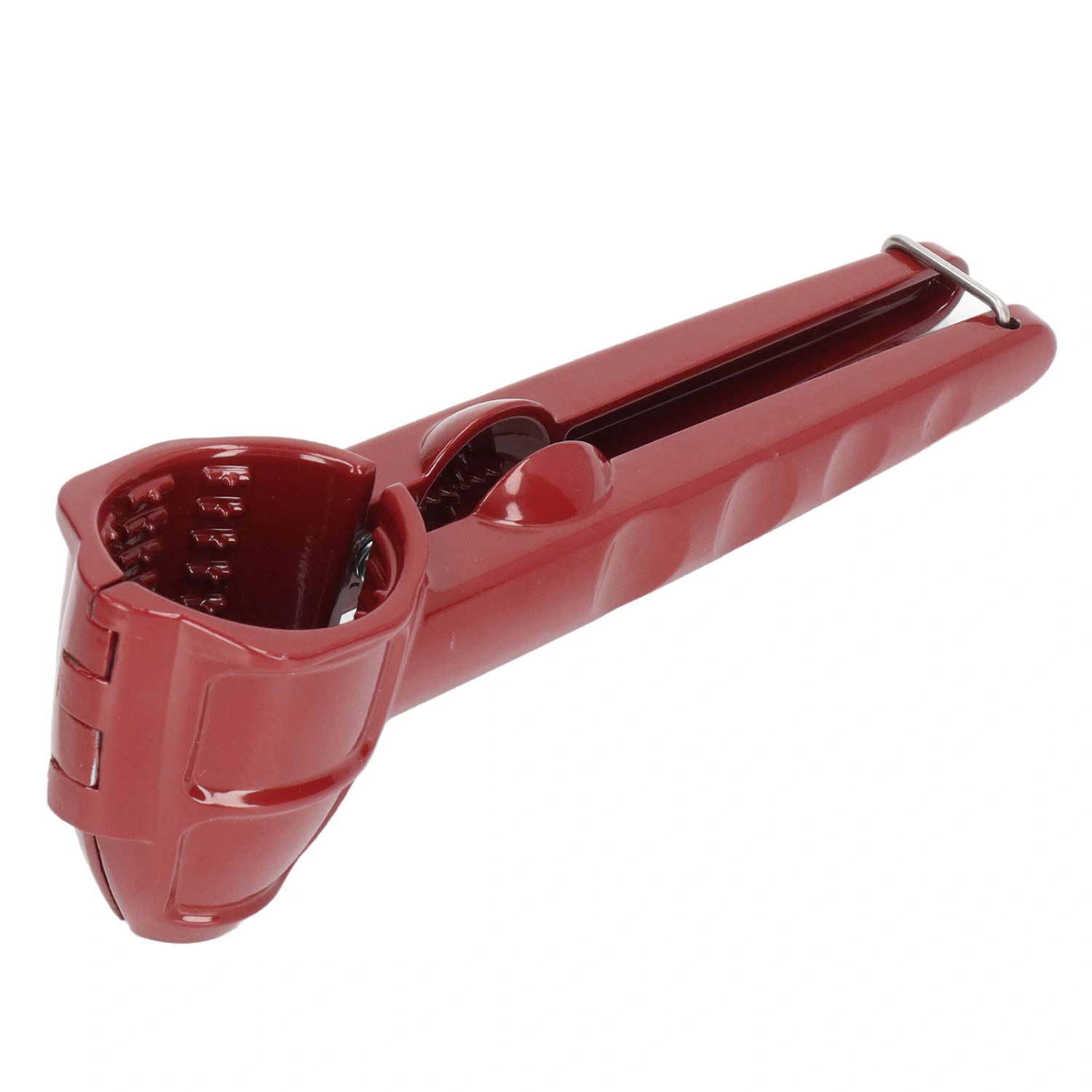 Nutcracker Tool Aluminum Multifunction Red Cup Shaped Nut Opener for Walnut Nuts Chestnut Melon Seeds