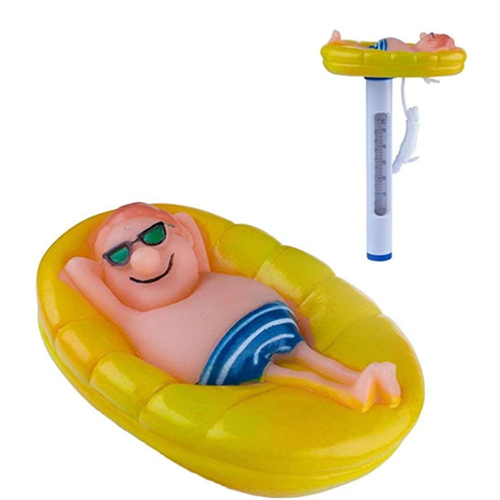 Cartoon Floating Pool Thermometer Plastic Swimming Pool Thermometer Bathtub Thermometer