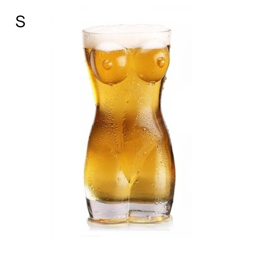 Body Shaped Shot Glasses Lady and Man Body Shape Glass Cup for Vodka Whiskey Beer