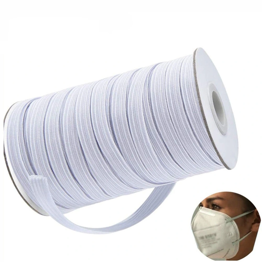 0.3/ 0.5/0.7cm Elastic Band Rubber Band Flat Drawstring Sewing Band