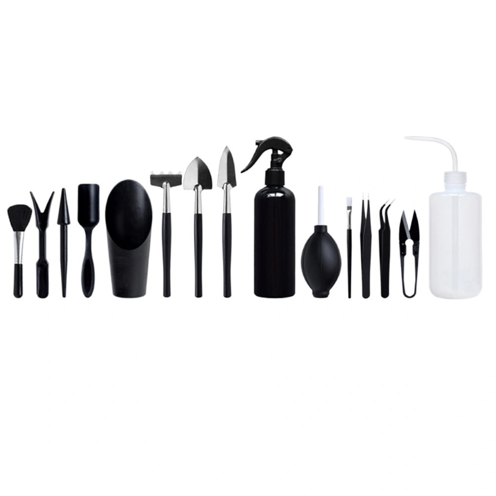 15PCS Heavy Duty Garden Tools Mini Gardening Hand Tools Set Gardening Tool Set Gardening Gifts