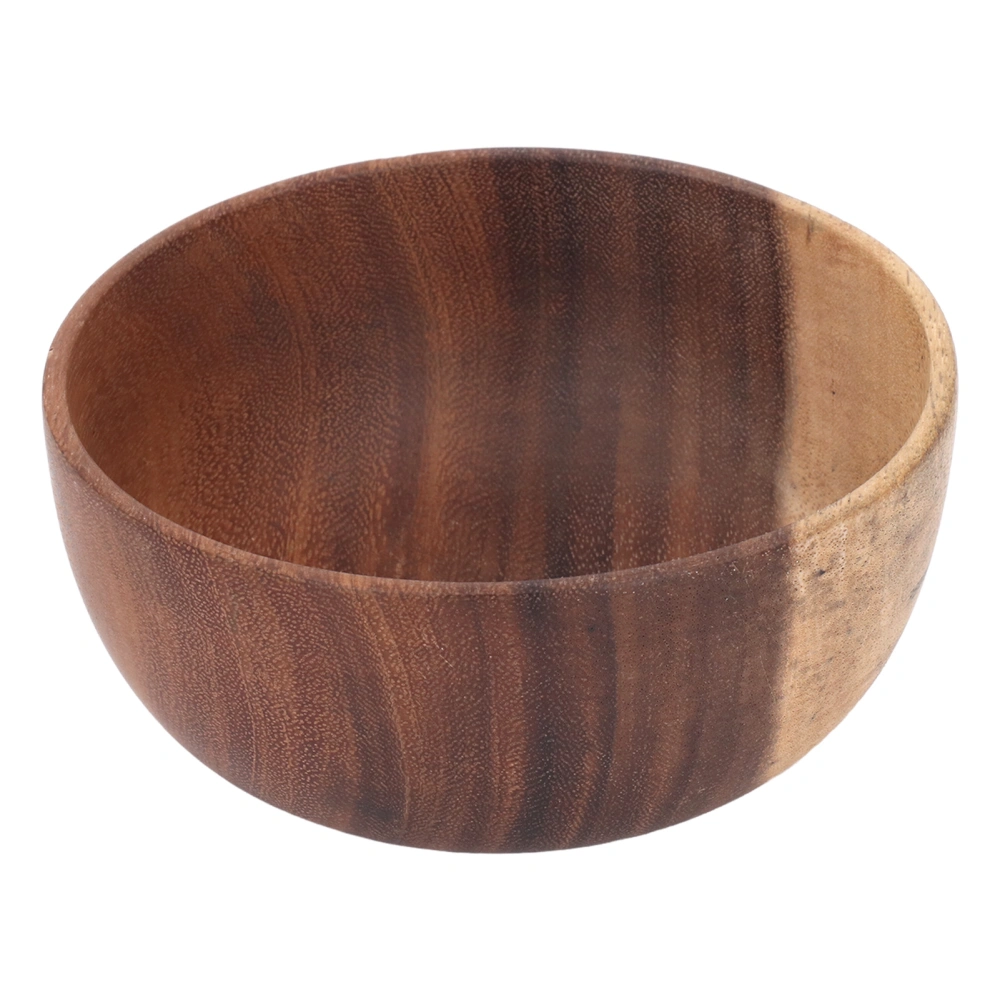 Wood Soup Bowls Thickening Fall Protection Wood Salad Bowls for Fruits Salads Decoration