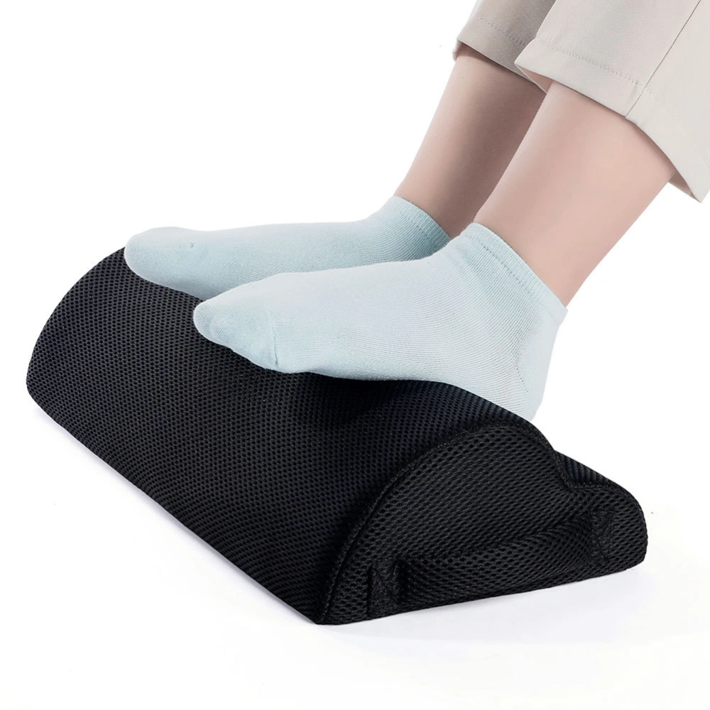 Foot Rest Under Desk Cushion Ergonomic Half Cylinder Pad for Extra Leg Support Soft Foot Stool Pillow for Office and Home Accessories