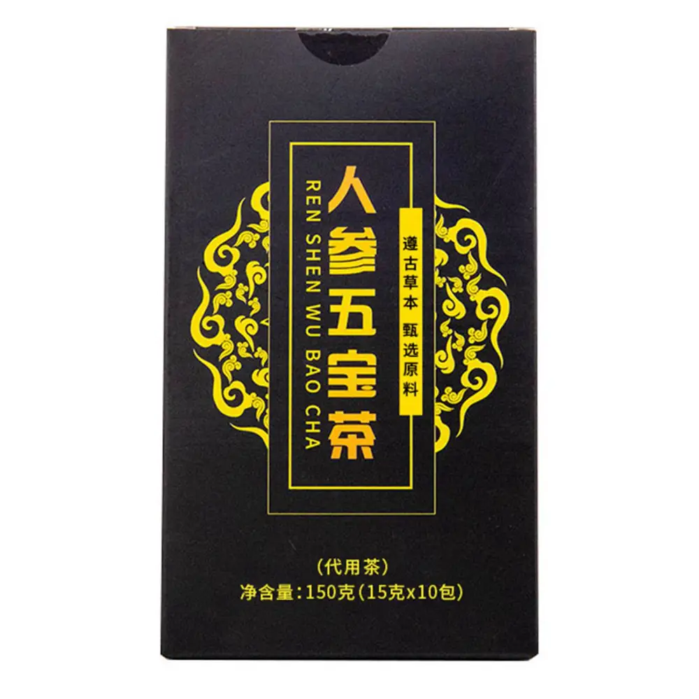 Ginseng Tea Maca Wolfberry Red Date Polygonati Mulberry Tea 150g Individual Tea Bags for Home Office