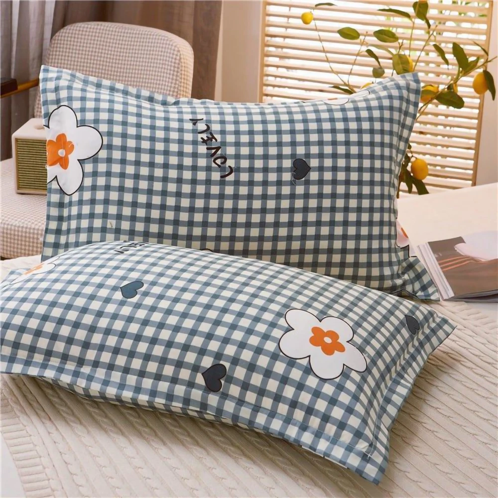 Pillow Case Pillowslip Pillowcase Cover Cotton Soft Comfortable for Family Friends Warm Family 1Pcs Pillow Case